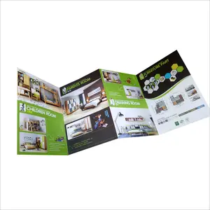 Competitive Price 4 Folds Leaflet Flyer Pamphlet Printing