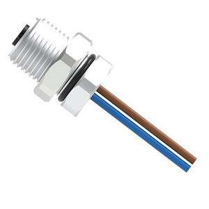 IP67 Waterproof <strong>Sensor</strong> Female 4Pin M5 Circular Receptacle <strong>Connector</strong> Rear Mount with Wire Product Category Connectors - Product Image 6