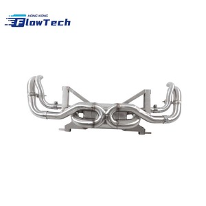 ระบบท่อไอเสียแบบ Catback พร้อมวาล์ว วัสดุสแตนเลส T304 พร้อมรีโมทคอนโทรล สำหรับ Audi R8 V10 5.2L - Product Image 2