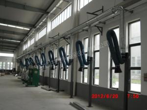 5m-Ventes directes d'usine Nouveau capot d'aspiration de bras de dépoussiérage industriel avec bras d'échappement soudé et bras d'échappement de fumée flexible - Product Image 3