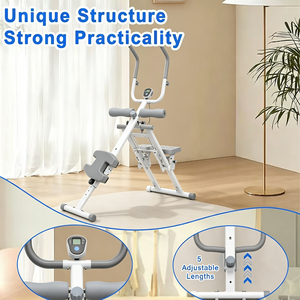 Máquina de Ejercicios Abdominales 2 en 1 de Alta Calidad CZ, Aparato para Tonificar y Levantar Glúteos, Resistente y Robusto - Product Image 4