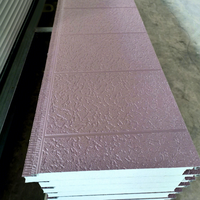 Meilleur prix Panneaux sandwich en PU Système mural en métal sculpté Revêtement mural extérieur imperméable Façade de bâtiment Solution de construction