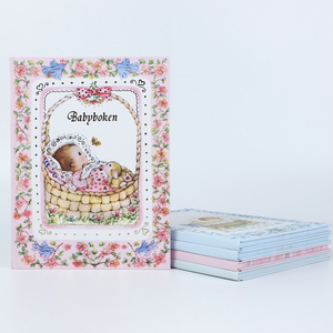 Album photo souvenir de la première année de bébé, reliure rigide personnalisée, impression sur mesure, carnets, journaux pour bébé, vente en gros - Product Image 2