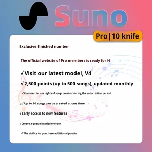 <span class=keywords><strong>Suno</strong></span> Member <span class=keywords><strong>Suno</strong></span> Ai Cuenta exclusiva Sitio Web Oficial Genuino <span class=keywords><strong>Suno</strong></span> Studio Recharge V5 Sistema operativo empresarial - Product Image 6