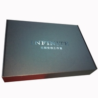 Emballage pour envoi postal, carton ondulé recyclable, dossiers en carton, format A4, forme personnalisée, vente en gros, grand papier noir pour envoi postal, vêtements