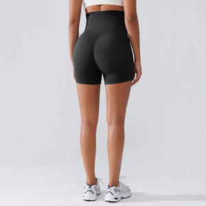 Shorts taille haute Vractivewholesale Peach Lift, tissu extensible quadridirectionnel, respirant, soutien abdominal, adapté à la <span class=keywords><strong>grossesse</strong></span> - Product Image 3