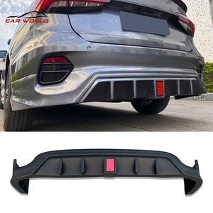 Sports Style Front Bumper Lip Roewe I5 2021-2023 <b>Car</b> Body Kits Side Skirts Rear Diffuser Lip Third Light New ABS Material - Product Image 5