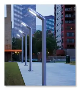 Aluminum landscape light outdoor waterproof IP65 2m 3m used for LED garden lights in residential gardens villas and villas