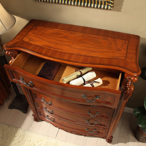 Meubles de rangement vintage de style mi-siècle sur mesure de Chine : vitrines, armoires de cuisine, de salon et de couloir, commodes classiques en bois pour chambre à coucher - Product Image 6
