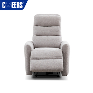 MANWAH CHEERS Modern <strong>Euro</strong> Fabric Upholstered Manual Recliner <strong>Chair</strong> Power Reclining Extendable Living Room Sofa Skin-friendly - Product Image 3