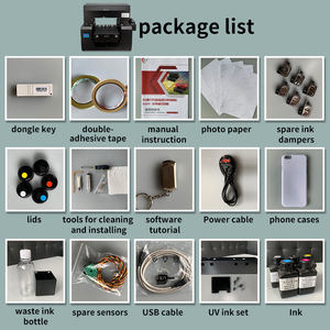 A3 nhỏ UV máy in phẳng xi lanh máy in máy tính để bàn chai máy in 1390 máy in kỹ thuật số máy - Product Image 5