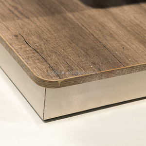 Nhiệm vụ ánh sáng kệ gỗ cho siêu thị hiển thị cửa hàng bán lẻ giá với sự ổn định tuyệt vời - Product Image 4