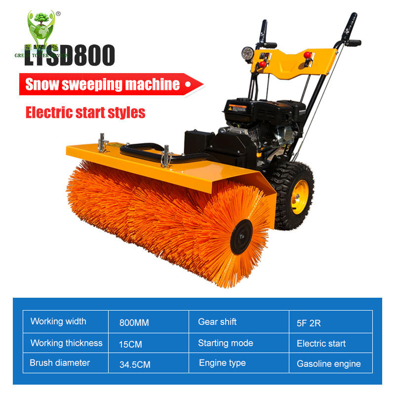 Jaune-LTSD800 (moteur à essence/démarrage électrique)