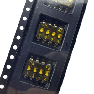 Commutateur à levier <span class=keywords><strong>KE</strong></span>, espacement 2,54 mm, 4 broches, décodage du commutateur coulissant SMT/<span class=keywords><strong>SMD</strong></span> - Product Image 1