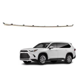 Versión USA, Franjas Decorativas Delanteras Centrales para Parrilla de TOYOTA Highlander 2024, OEM 52121-0E320 - Product Image 1