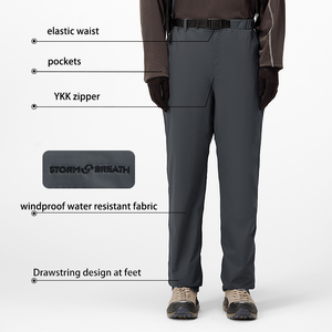 Pantalones de <span class=keywords><strong>Senderismo</strong></span> PELLIOT 3 en 1 para <span class=keywords><strong>Hombre</strong></span>, Forrados de Polar, Impermeables, para Camping y Actividades al Aire Libre - Product Image 4