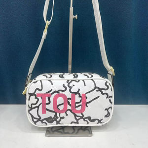 Bolsos versátiles tipo touses, bolso para cámara, diseño simple con estampado de letras, bolso de hombro y bandolera para mujer. - Product Image 2