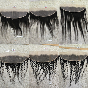 Promoción 9A Letsfly Hair, Cierre de Encaje 4x4 y Frontal de Encaje 13x4, Extensiones de Cabello de 10-22 Pulgadas, Color Natural, 10 Piezas, Venta al por Mayor de Fábrica - Product Image 5