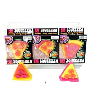 Juguete de simulación de <span class=keywords><strong>pizza</strong></span> TPR, <span class=keywords><strong>pizza</strong></span> musical para apretar, juguete pequeño de descompresión de rebote lento, explosiones transfronterizas al por mayor PS-1 - Product Image 1