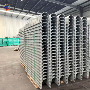 Caniveau de câbles en PRV résistant à la corrosion, léger, haute résistance, non conducteur, sans entretien, service de découpe pour centrale électrique - Product Image 3