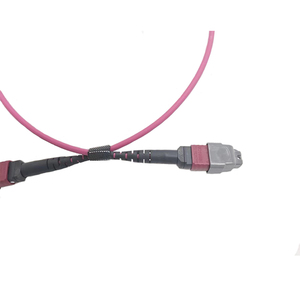Mất mát thấp MPO nữ/nam Multimode <span class=keywords><strong>OM3</strong></span> OM4 sợi cáp quang MTP MPO vá dây thân cáp - Product Image 4