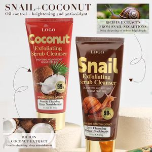 <span class=keywords><strong>Nettoyant</strong></span> <span class=keywords><strong>visage</strong></span> doux hydratant au collagène d'escargot, <span class=keywords><strong>nettoyant</strong></span> facial naturel, gommage exfoliant à l'or 24 carats, à l'aloe vera, à la papaye et à la noix de coco - Product Image 3
