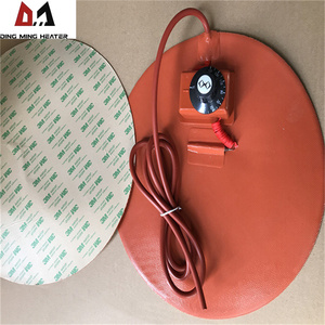 120v 220v 55cm Diameter Round Silicone Rubber Heater Pad <strong>Heating</strong> Mat With Digital Controller 800w 1000w - Product Image 3