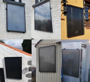 Panel Solar Fotovoltaico Térmico para Generación de Electricidad, Calentador Solar de Agua y Aire, Marca OEM, Salida de Aire -40°C +85°C, 3 Años de Garantía - Product Image 3