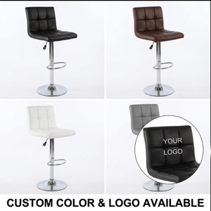 Muebles <span class=keywords><strong>de</strong></span> Comedor, Sillas <span class=keywords><strong>de</strong></span> Barra Nórdicas Modernas, Sillas Altas Giratorias Ajustables en Altura <span class=keywords><strong>para</strong></span> Cocina, Cafetería y Barra - Product Image 3