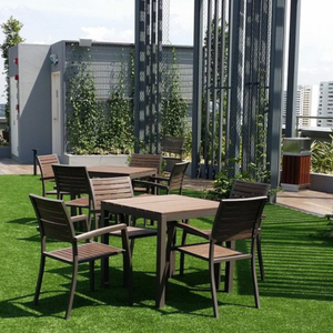 Chất lượng cao thân thiện với môi trường chống cháy bền Cỏ Nhân Tạo 20-40mm Chiều cao cọc tùy chỉnh cho ngoài trời trong nhà - Product Image 5