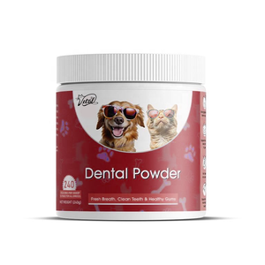La poudre pour dents de chien soutient des gencives saines et une haleine fraîche sans brossage. Formule de repas aux algues pour le soutien immunitaire - Product Image 1