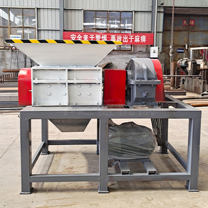 Máy Nghiền Nhỏ Nhỏ Máy Tái Chế Lon Nhôm Kim Loại Nhựa Phế Liệu RDF Dẫn Xuất Rác Vườn Máy Hủy Trục Đơn - Product Image 3