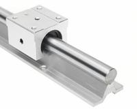 Rail de support rond en aluminium personnalisable SBR16/SBR20, guide linéaire avec roulement et moteur pour applications CNC
