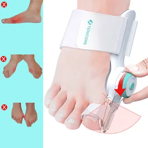 Meist verkaufte Produkte Gel Silikon Zehen Zehen korrektor Fußpflege Korrektor Blue Gel Zehen Separator