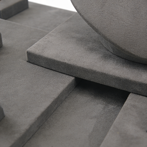 Expositor de Joyería de Microfibra Personalizado de Lujo, Juego de Soportes para Exhibición de Joyería - Product Image 4