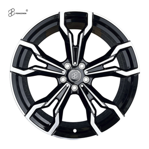 Jantes forgées Pengzhen Diamond Cut Face 19/20 pouces 5x112 noires 25 mm, 4 pièces, neuves - Product Image 1