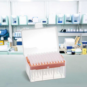 200ul dùng một lần <span class=keywords><strong>Pipette</strong></span> tip Hộp giữ thấp rõ ràng vô trùng phòng thí nghiệm hàng tiêu dùng nhựa vật liệu thủy tinh tùy chỉnh OEM y tế - Product Image 6