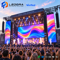 Écran LED 4K HDR10 étanche 3m x 2m pour intérieur/extérieur, mur vidéo de location P2.6/P2.9/P3.91 pour événements et églises