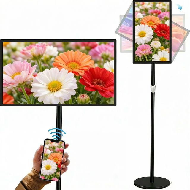 Bezel-less 27 Inch Smart TV for Living Room Android 11 2GB+16GB Voice Remote 2-Year Warranty