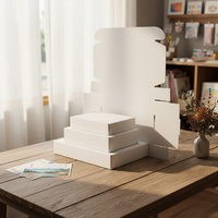 Boîtes personnalisées en carton ondulé et en papier pour chaussettes et coffrets cadeaux avec design en relief de fourrure