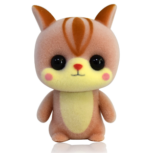 Trung Quốc Nhà Máy làm OEM Nhựa Bộ sưu tập đồ chơi đổ xô động vật đồ chơi Fluffy đồ chơi sóc - Product Image 3