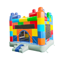 Blocs de construction château gonflable château sautant à vendre château sautant gonflable pour les enfants