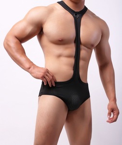 Hygieia Ropa Interior Masculina Personalizada, Tanga Sexy de Malla para <span class=keywords><strong>Hombres</strong></span> Maduros, Estilo Jockey, para Discoteca - Product Image 3