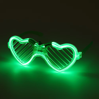 Stores de fenêtre en forme de cœur LED, verres à lumière froide, plastique, néon, luminescence multicolore, luminescence dans le noir, fête, événement, festival, Noël