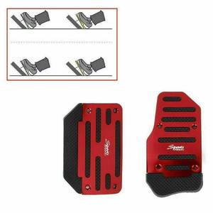 Pedal de freno de Gas automático, Universal, rojo, antideslizante, accesorios de coche, Envío Gratis - Product Image 4