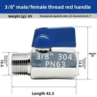 Accessoires pour machine d'injection : Distributeur de liquide de refroidissement industriel en acier inoxydable avec régulateur de débit