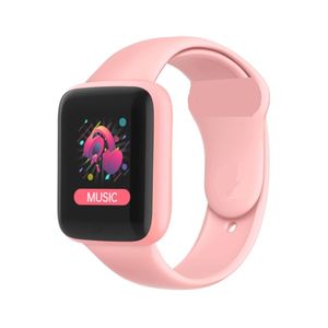 Reloj Inteligente <span class=keywords><strong>Y68</strong></span>, Reloj Inteligente Deportivo con Pantalla TFT Resistente al Agua, Compatible con Android e iOS, con Llamadas, para Mujer - Product Image 1