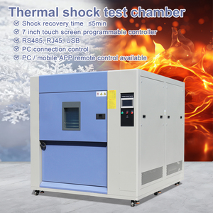 Cámara de Prueba de Choque Térmico de Tres Zonas, Instrumento de Laboratorio para Simular Pruebas Ambientales - Product Image 1