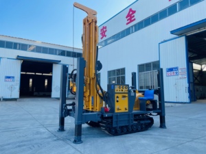 Chuyên nghiệp thủy lực nước giếng khoan Giàn Khoan Máy tốc độ cao 200 mét chiều sâu - Product Image 5