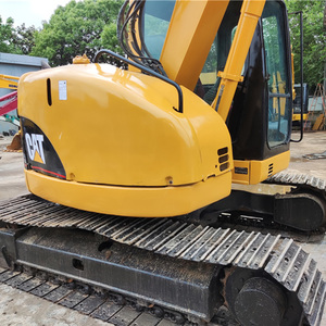 รถขุดตีนตะขาบไฮดรอลิกขนาดเล็ก Caterpillar 308C รุ่นดั้งเดิม 8 ตัน สำหรับงานก่อสร้างถนน มือสอง ใช้งานน้อย - Product Image 4